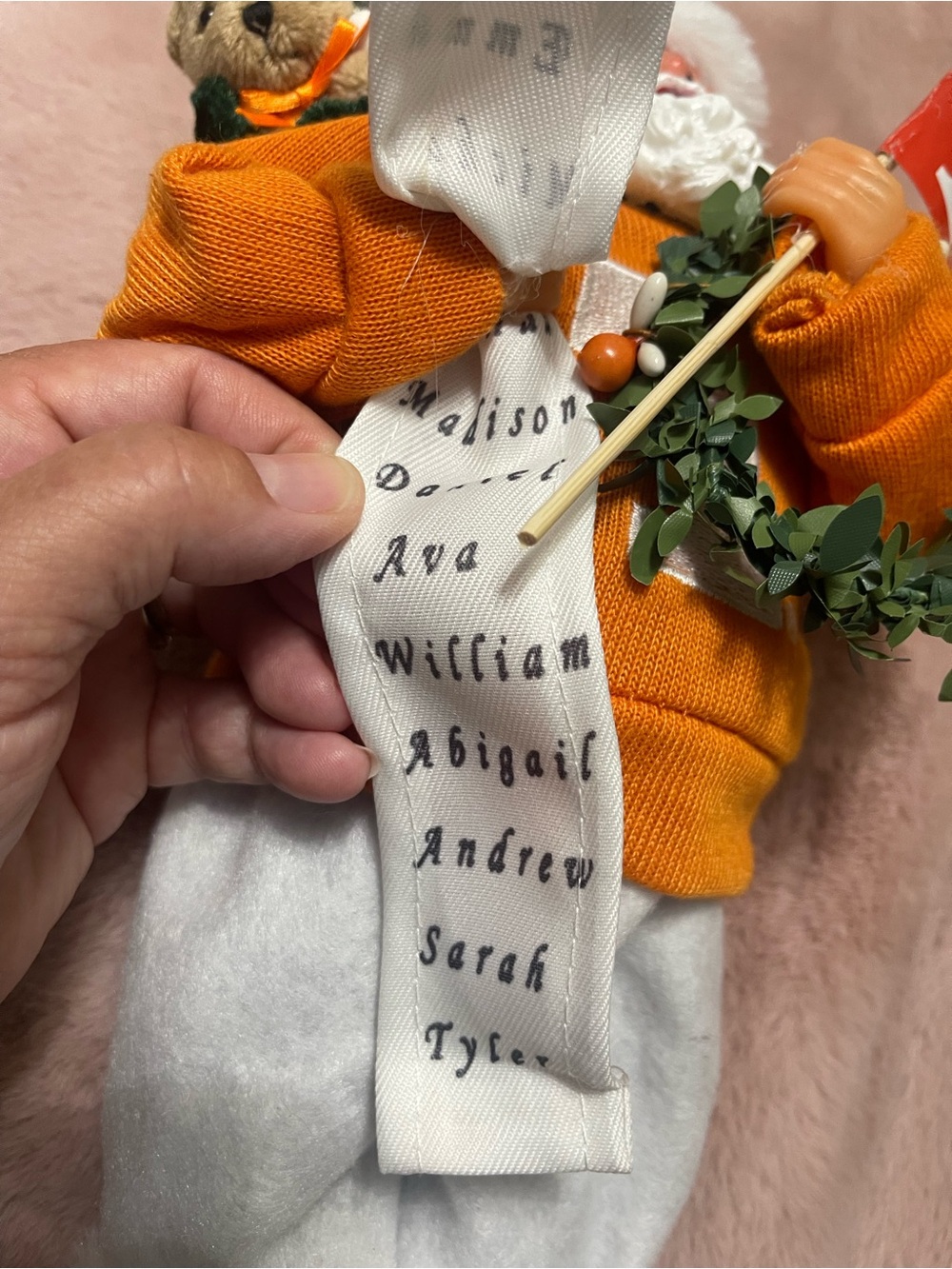 Tennessee Volunteers Santa Figurine - Picture 6 of 7